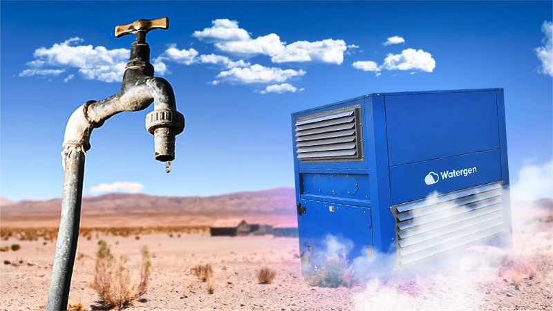 Технология против Засухи, Как сделать воду из воздуха?